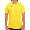 Puma t-shirt żółty koszulka męska na krótki rękaw logo na piersi