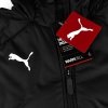 Puma kurtka męska dziecięca czarna z kapturem ocieplana