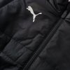 Puma kurtka męska dziecięca czarna bez kaptura przejściowa