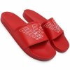 Emporio Armani klapki buty męskie czerwone 
