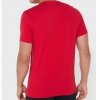 Emporio Armani t-shirt koszulka męska 2 sztuki czerwona i czarna