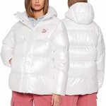 Puma kurtka damska na zimę puchowa biała