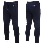 Spodnie męskie Karl Lagerfeld granatowe bawełniane