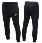 Nike dresowe spodnie sportowe męskie czarne 