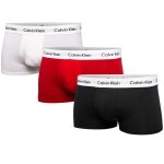 Bokserki Calvin Klein majtki męskie 3 pary białe czerwone czarne