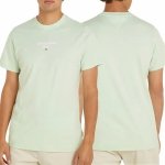 T-shirt Tommy Jeans koszulka męska z okrągłym dekoldem miętowa
