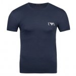 Emporio Armani t-shirt koszulka męska granatowa małe logo
