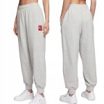 Puma Vogue dresowe spodnie damskie bawełniane szare 