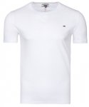 T-shirt Tommy Jeans koszulka męska z okrągłym dekoldem biała
