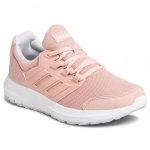 Damskie buty Adidas Galaxy sportowe do biegania pudrowy róż 