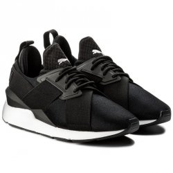 Puma sneakersy buty damskie czarne Muse Satin