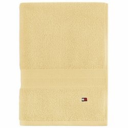 Ręcznik żółty Tommy Hilfiger bawełniany