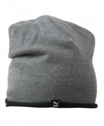 Puma czapka zimowa szara małe logo