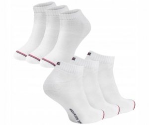 Tommy Hilfiger skarpety 3 pary za kostkę białe