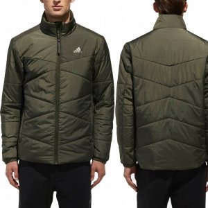 Kurtka męska Adidas sportowa przejściowa jesienna zielona