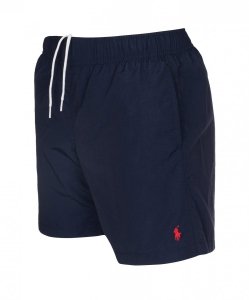 Spodenki Ralph Lauren szorty męskie granatowe małe logo