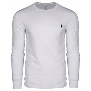 Longsleeve Polo Ralph Lauren koszulka na długi rękaw męska biała