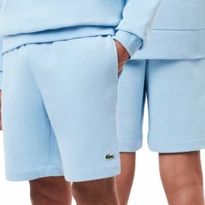 Spodenki Lacoste szorty męskie błękitne małe logo
