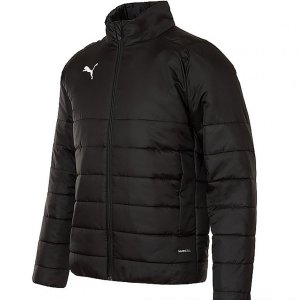 Puma kurtka męska dziecięca czarna bez kaptura przejściowa
