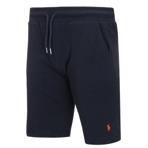 Spodenki Ralph Lauren szorty męskie granatowe małe logo bawełniane