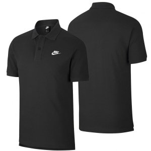 Nike polówka koszulka polo czarna męska