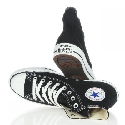 Converse Hi All Star wysokie buty trampki męskie czarne