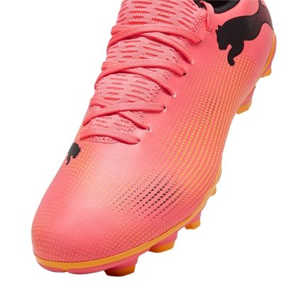 Buty Puma piłkarskie sportowe Future Play różowe