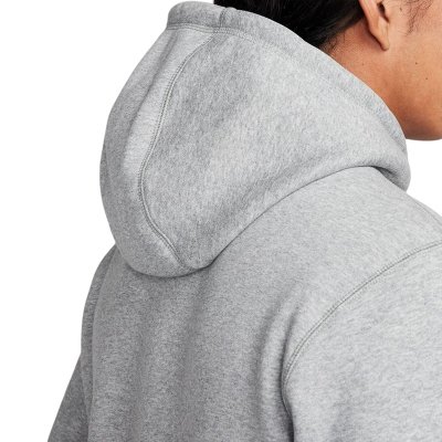 Nike Sportswear bluza męska kangurka szara z nadrukiem