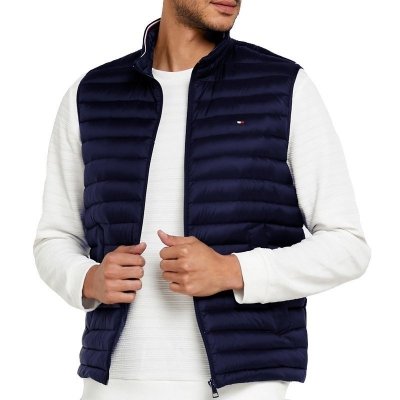 Tommy Hilfiger bezrękawnik granatowy męski wiosenny