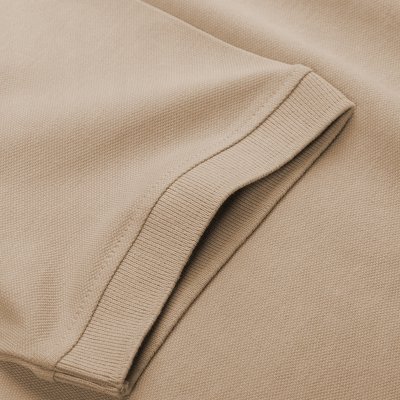 Polówka polo Tommy Hilfiger męska beżowa Regular Fit małe logo bawełniana