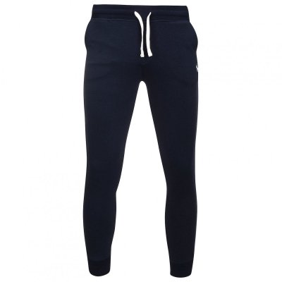 Spodnie męskie Ralph Lauren dresowe granatowe bawełniane