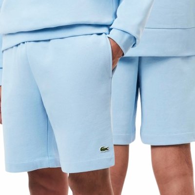 Spodenki Lacoste szorty męskie błękitne małe logo