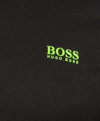 Hugo Boss longsleeve koszulka na długi rękaw męska czarna