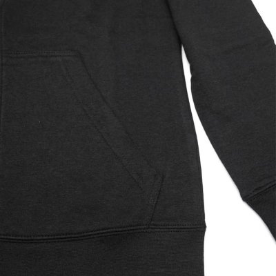 Nike komplet dresowy czarny bawełniany damski spodnie bluza z kapturem 