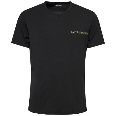 Emporio Armani t-shirt koszulka męska 2 sztuki czarne