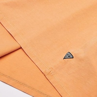 T-shirt koszulka Guess męska pomarańczowa na krótki rękaw duże logo