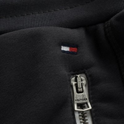 Spodnie Tommy Hilfiger dresowe spodnie męskie grafitowe