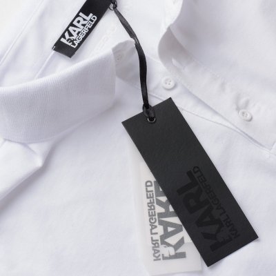 Karl Lagerfeld polówka koszulka polo biała męska
