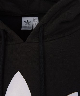 Adidas Originals Trefoil Hoody bluza kangurka czarna męska