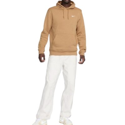 Nike bluza męska kangurka brązowa z kapturem