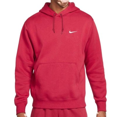Nike bluza męska kangurka bordowa z kapturem