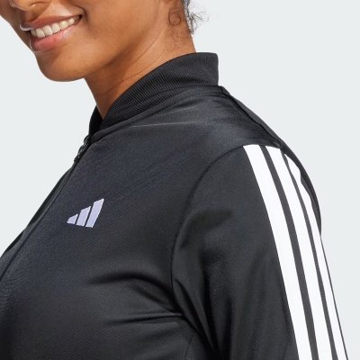 Adidas komplet dresowy czarny damski spodnie bluza 