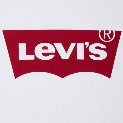 T-shirt męski koszulka Levi's Levis biały bawełniana małe logo