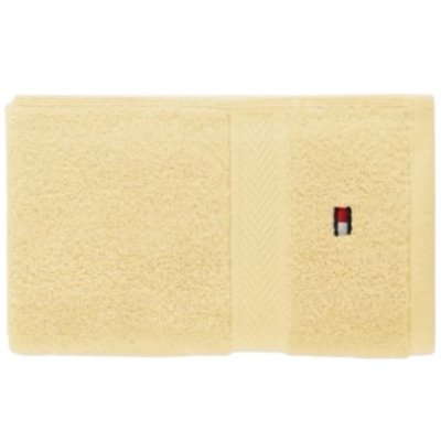 Zestaw ręcznik żółty Tommy Hilfiger bawełniany 2 sztuki