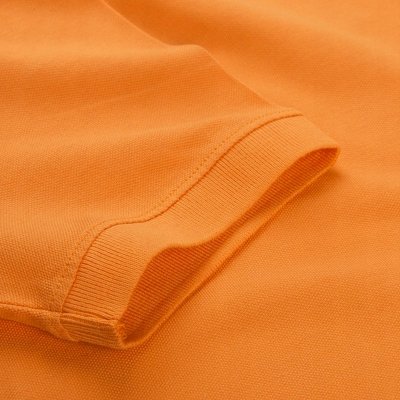 Polówka polo Tommy Hilfiger męska pomarańczowa Regular Fit małe logo bawełniana