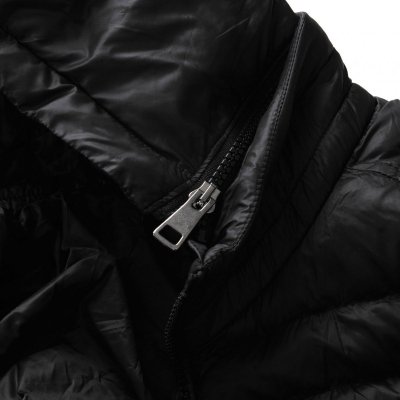 Kurtka męska Tommy Hilfiger jesień przejściowa czarna z kapturem