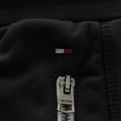 Spodnie Tommy Hilfiger dresowe spodnie męskie czarne 