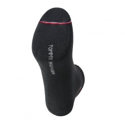 Tommy Hilfiger skarpety 3 pary za kostkę czarne