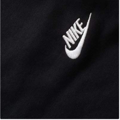 Nike dresowe spodnie sportowe męskie czarne 