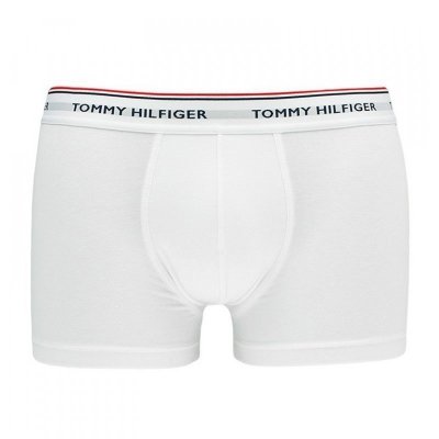 Bokserki Tommy Hilfiger majtki męskie 3 pary białe czerwone i granatowe